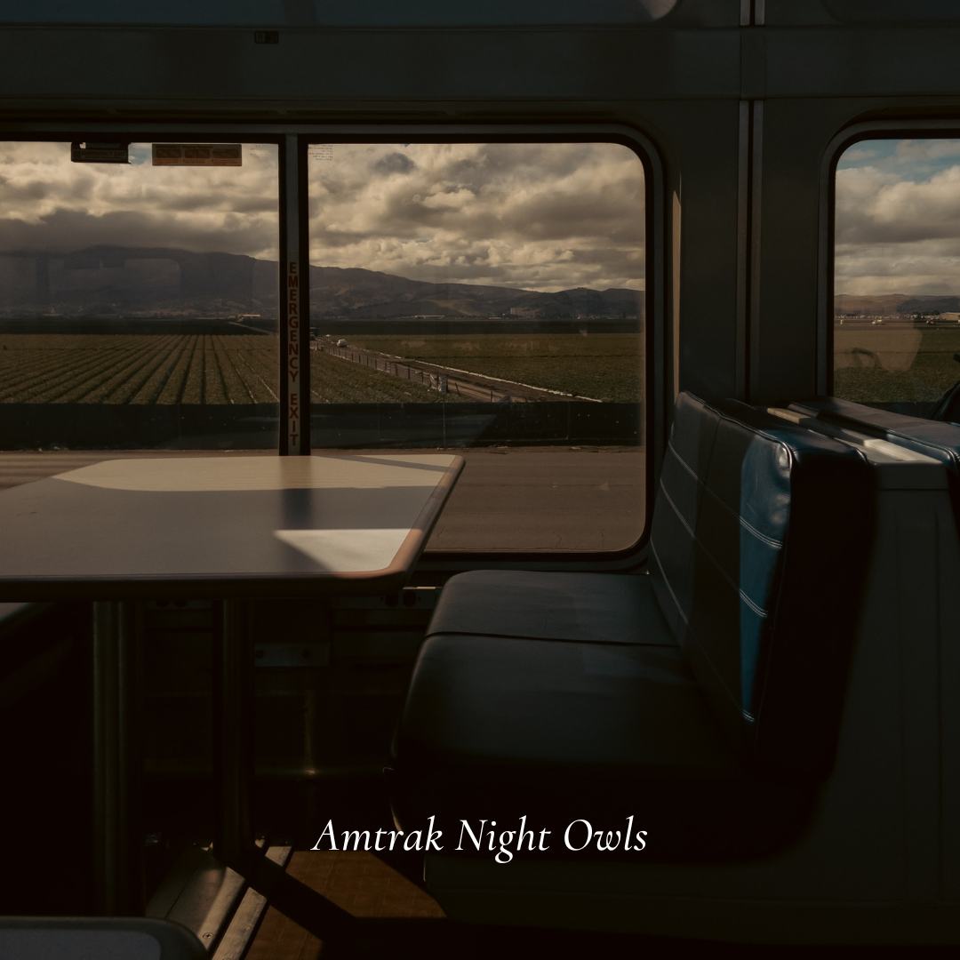 train seats with big windows over looking views